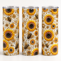 Tumbler de 20 oz termico tipo vaso recto, con diseño personalizado